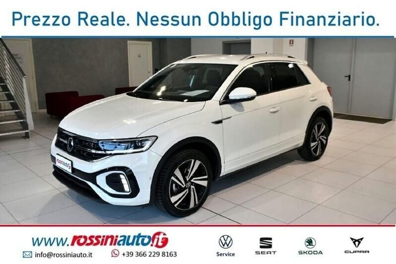 Usata VW T-Roc R-line Plus 150 CV (110 kW) 2023 Bianco SUV