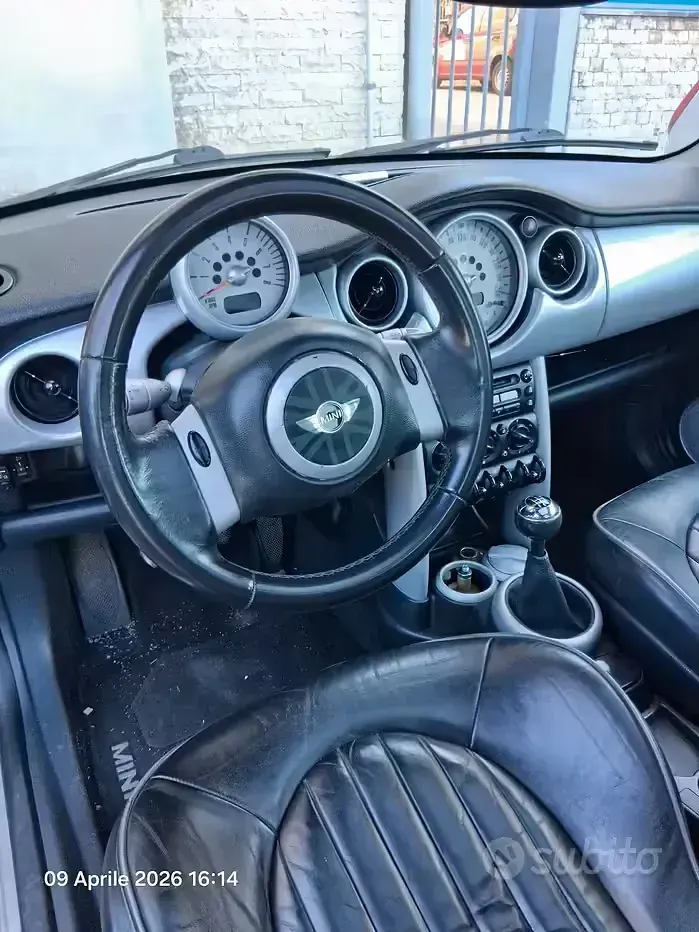 Usata Mini Cooper 116 CV (85 kW) 2006 Grigio Utilitaria