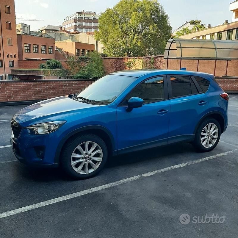 Usata Mazda CX-5 Exceed 160 CV (117 kW) 2012 Blu SUV