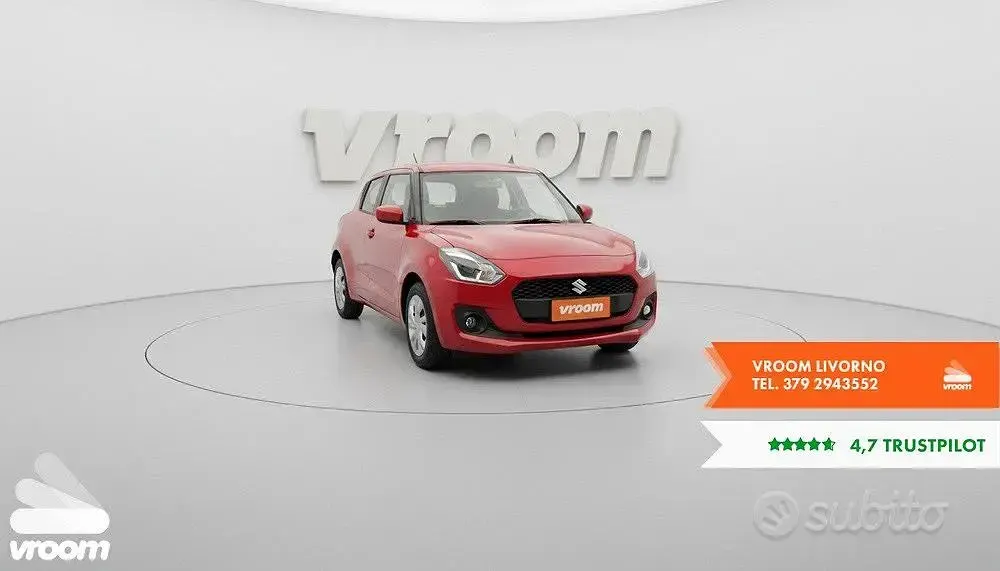 Gebraucht Suzuki Swift 90 PS (66 kW) 2018 Rot Kleinwagen