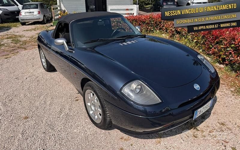 Usata Fiat Barchetta 131 CV (96 kW) 2002 Blu Cabrio