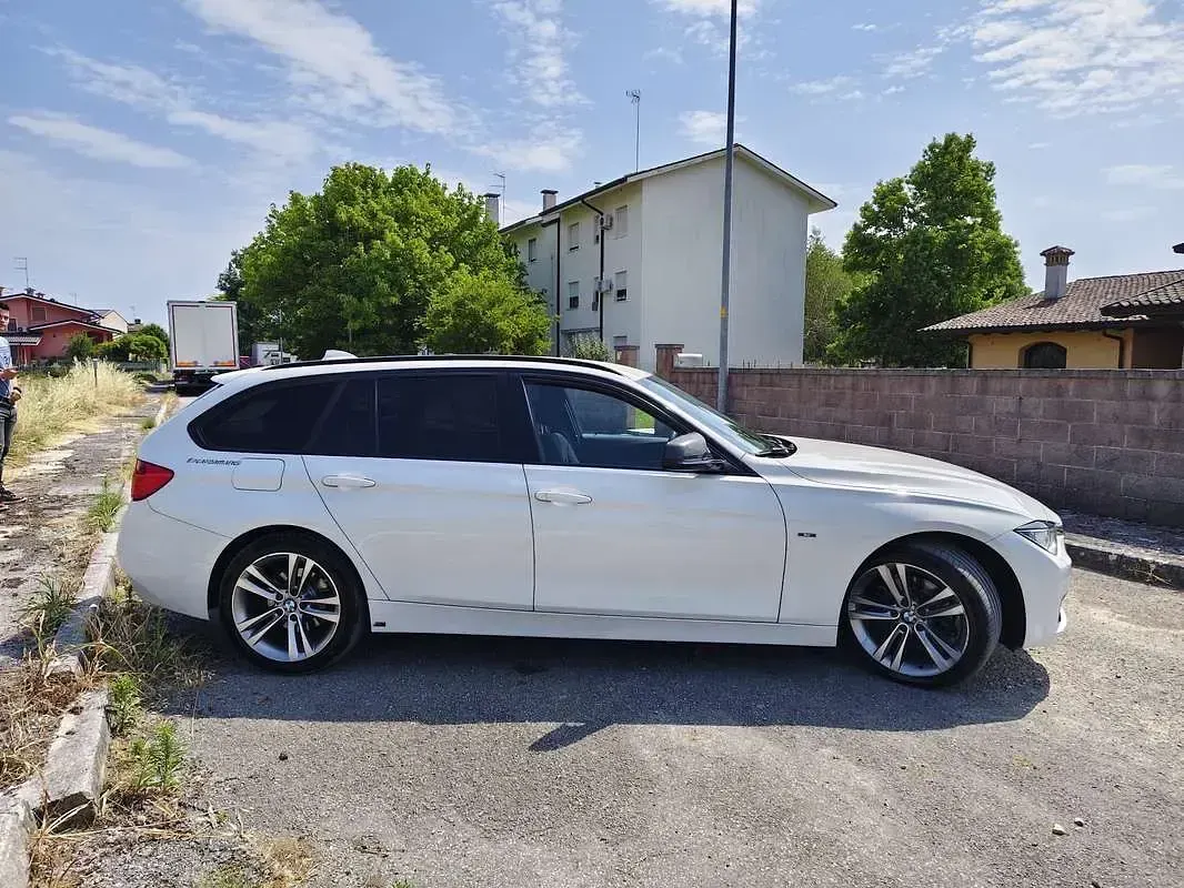 Usata BMW 316 M Sport 116 CV (85 kW) 2015 Bianco Station wagon
