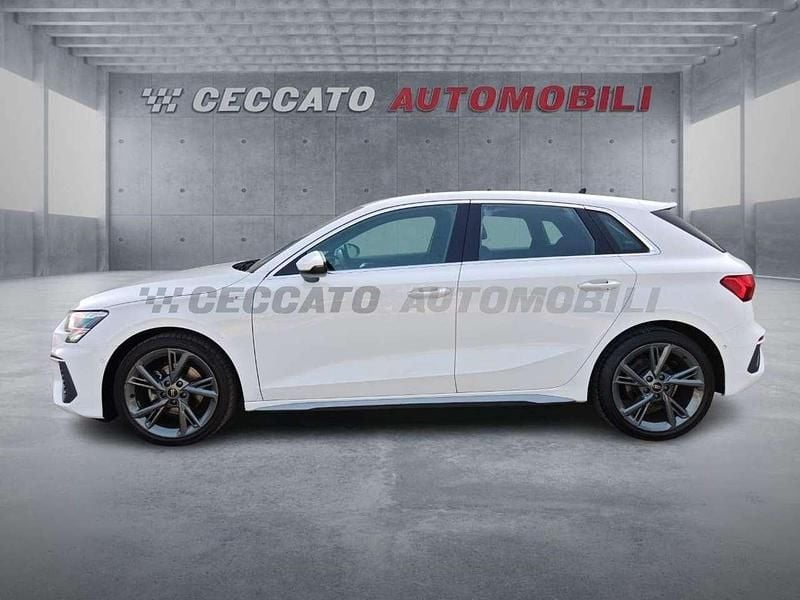 Usata Audi A3 Sportback S-Line 116 CV (85 kW) 2024 Bianco Utilitaria