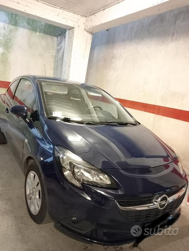 Usata Opel Corsa 90 CV (66 kW) 2016 Blu Utilitaria