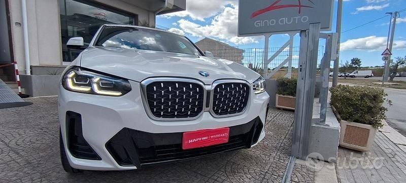 Usata BMW X4 M Sport 190 CV (139 kW) 2021 Bianco SUV