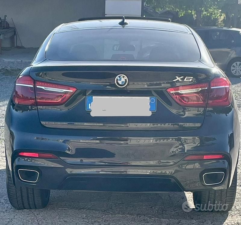 Usata BMW X6 Efficient Dynamics 249 CV (183 kW) 2019 Blu SUV