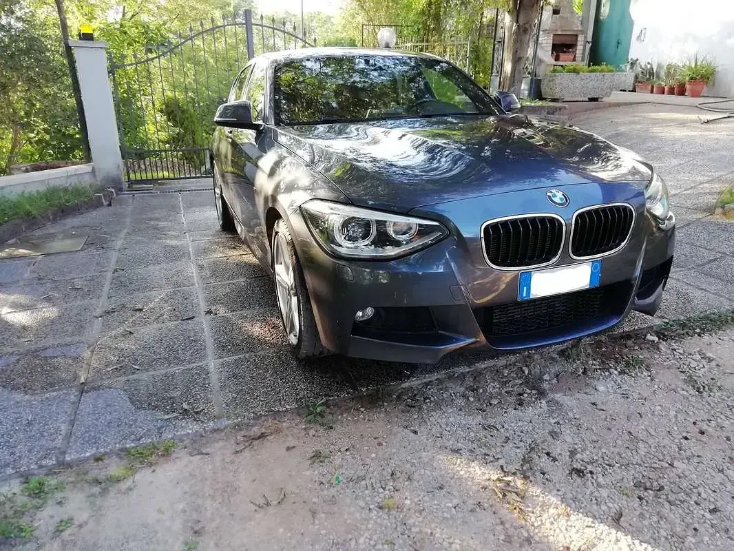 Usata BMW 116 M Sport 116 CV (85 kW) 2015 Grigio Utilitaria