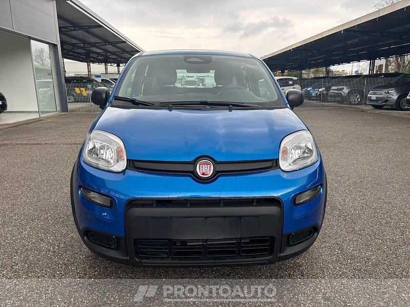 Usata Fiat Panda 70 CV (51 kW) 2024 Rossotessuto nero con monogramma Utilitaria