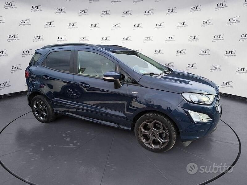 Usata Ford Ecosport ST-Line 125 CV (91 kW) 2022 Blu/azzurro SUV