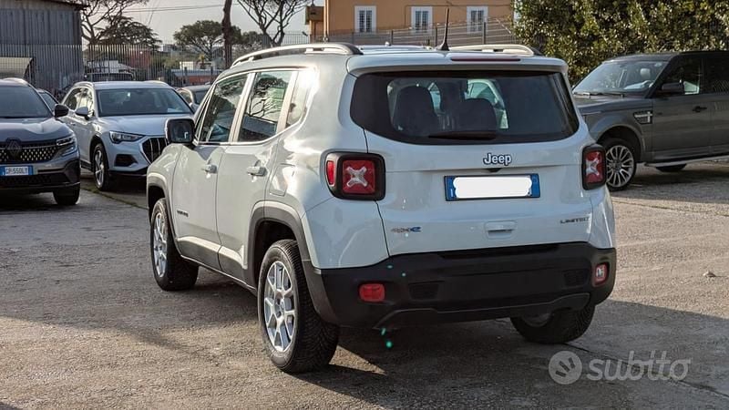 Usata Jeep Renegade Limited 190 CV (139 kW) 2022 Bianco SUV