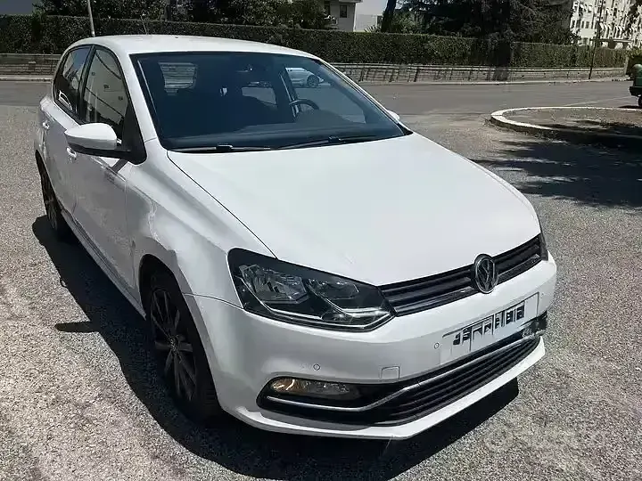Usata VW Polo 90 CV (66 kW) 2016 Bianco Berlina