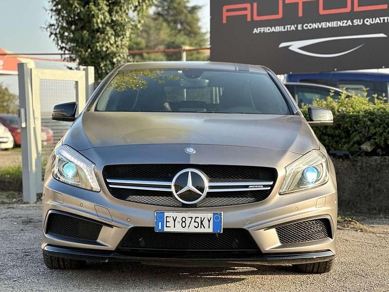 Usata Mercedes A45 AMG AMG 360 CV (264 kW) 2015 Grigio Utilitaria