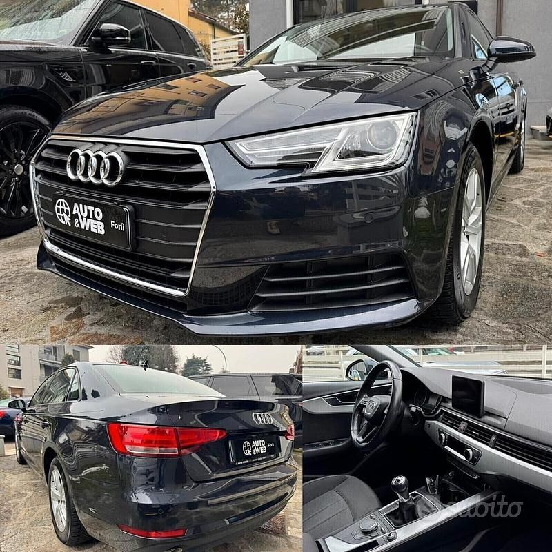 Usata Audi A4 Business 122 CV (89 kW) 2018 Blu Berlina