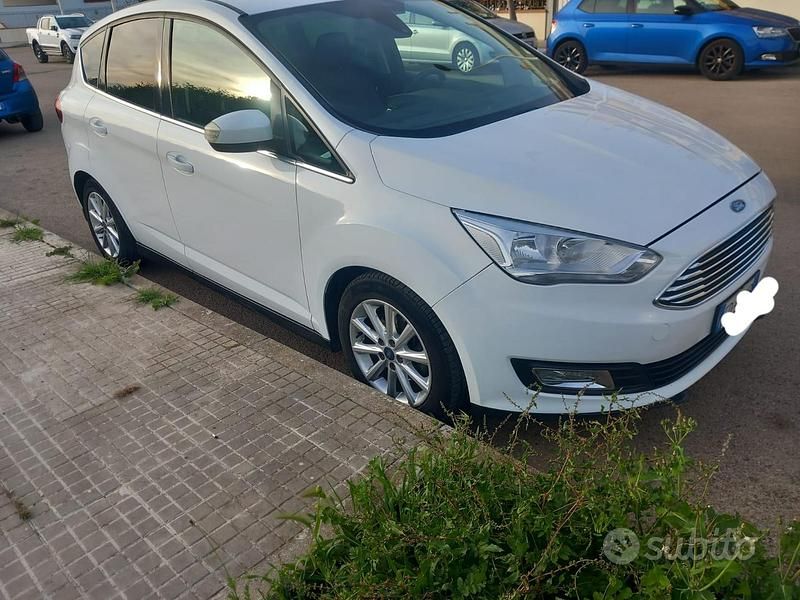 Usata Ford C-MAX 120 CV (88 kW) 2016 Bianco Monovolume
