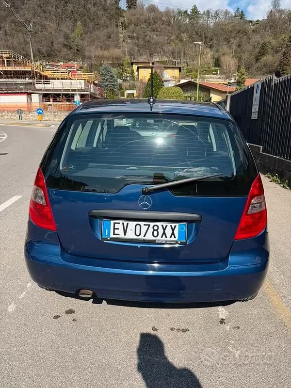 Usata Mercedes A160 Edition 82 CV (60 kW) 2009 Blu Utilitaria