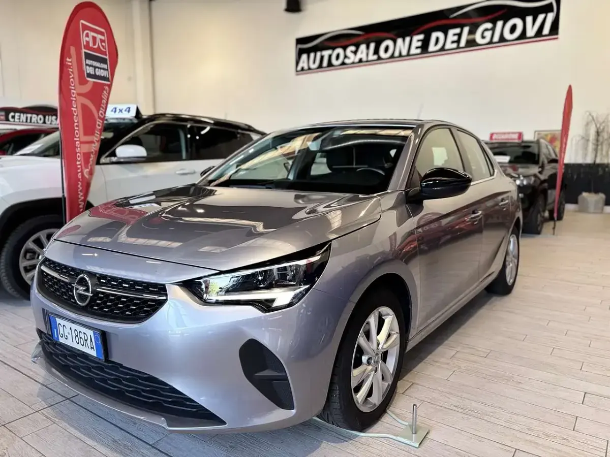 Usata Opel Corsa Elegance 75 CV (55 kW) 2021 Grigio artense (metallizzato) Utilitaria