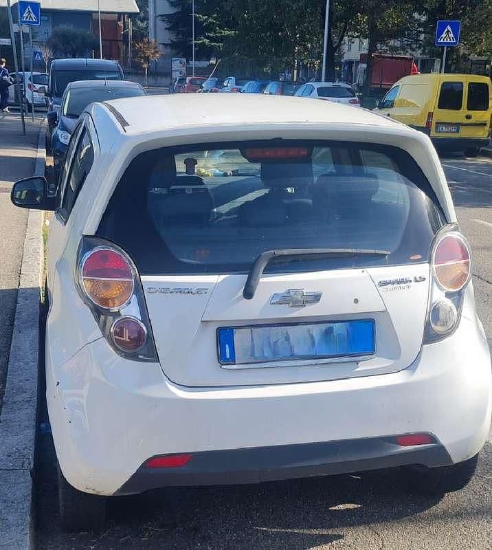 Usata Chevrolet Spark LT 68 CV (50 kW) 2014 Bianco Utilitaria