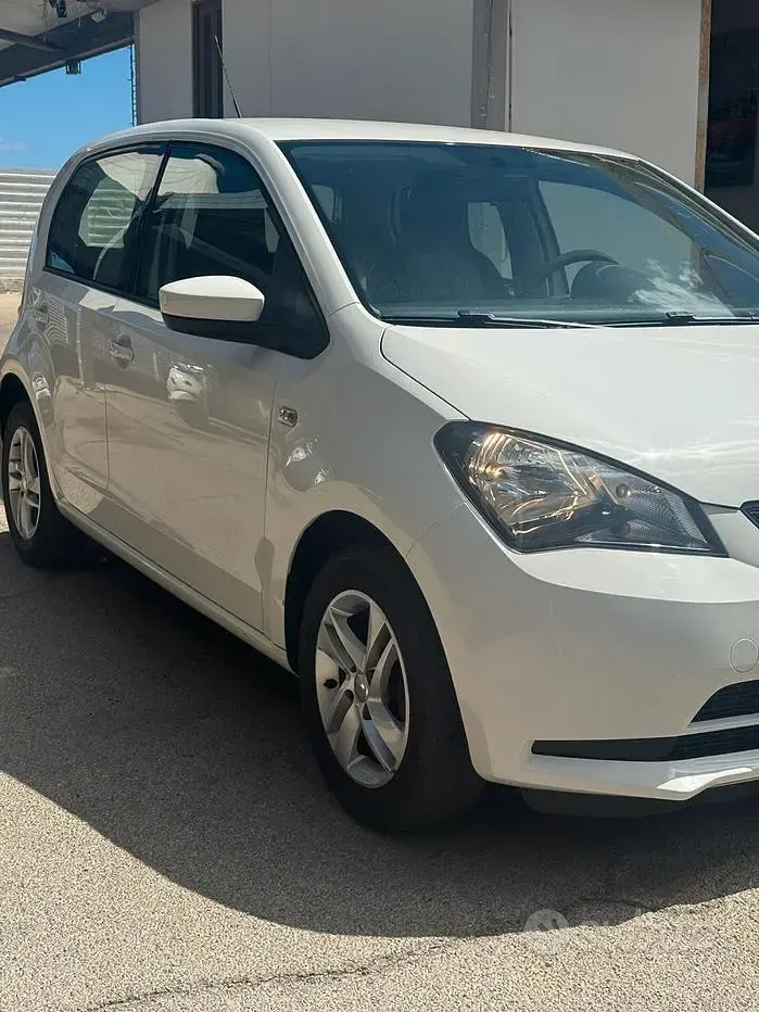 Usata Seat Mii Style 60 CV (44 kW) 2013 Bianco Utilitaria