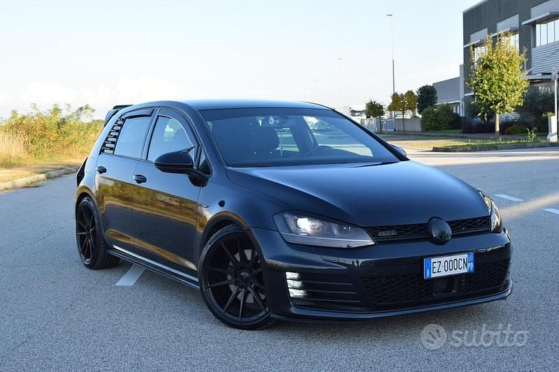 Usata VW Golf VII GTD 230 CV (169 kW) 2015 Nero Berlina