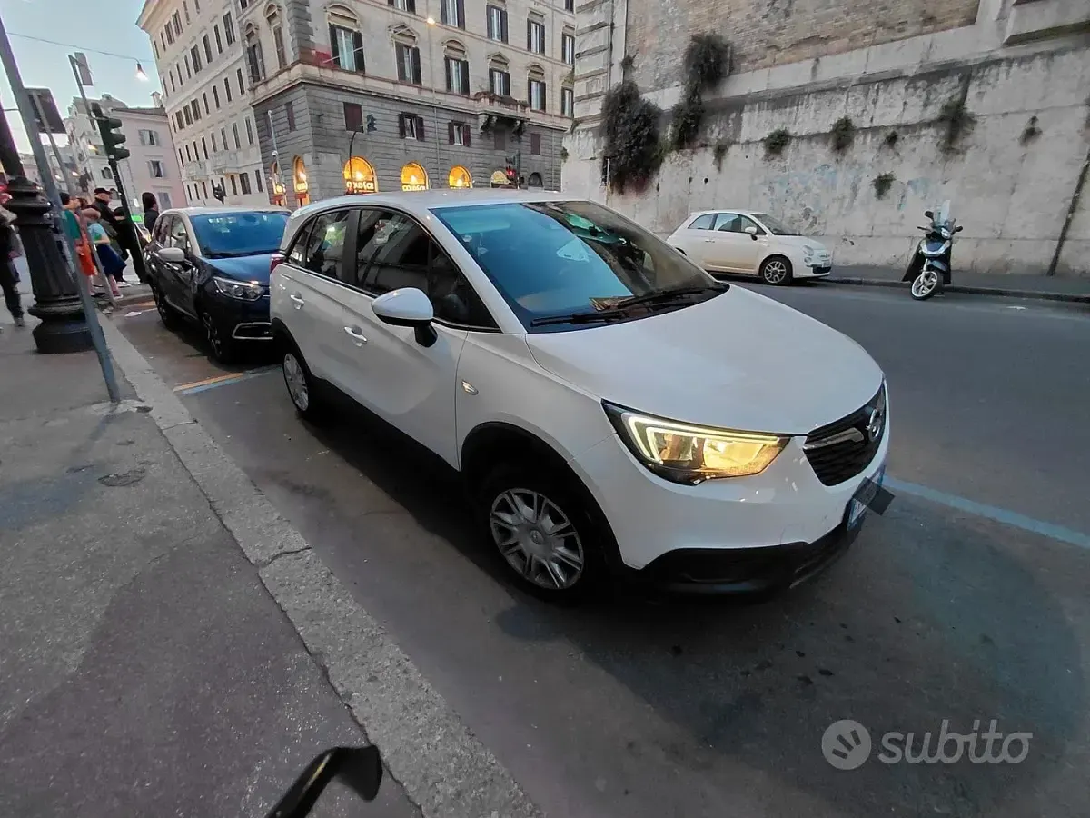 Usata Opel Crossland 81 CV (59 kW) 2018 Bianco SUV