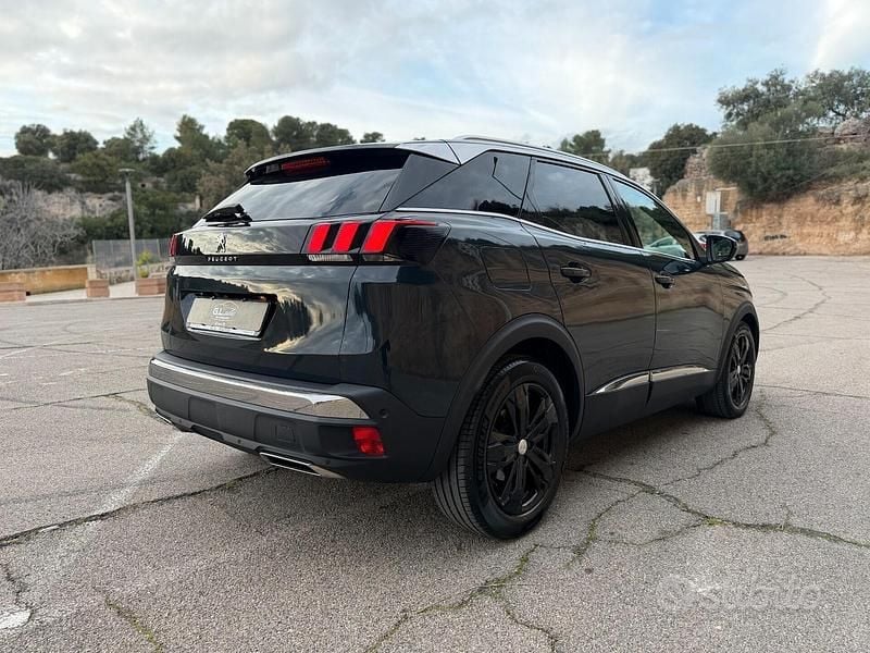 Usata Peugeot 3008 GT-line 177 CV (130 kW) 2018 Blu SUV