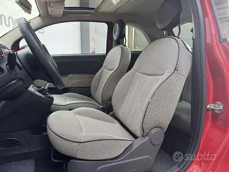 Usata Fiat 500 Lounge 69 CV (50 kW) 2007 Rosso Berlina