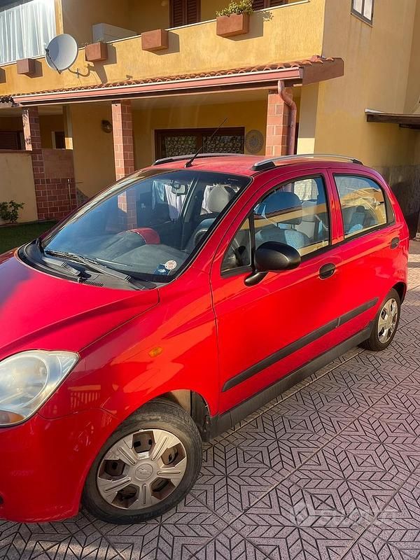 Usata Chevrolet Matiz 2007 Rosso Utilitaria