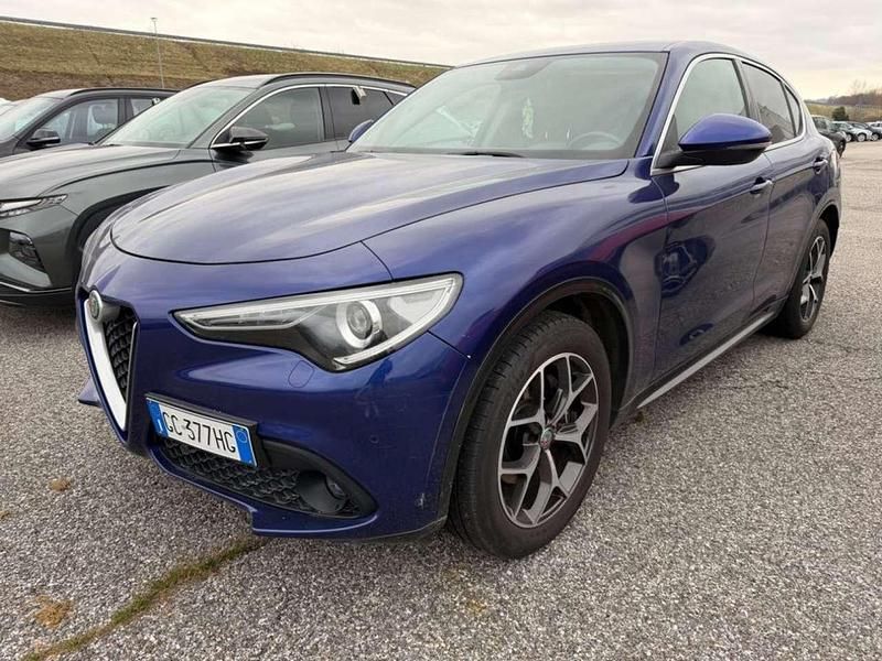 Usata Alfa Romeo Stelvio Ti 190 CV (139 kW) 2020 Blu SUV