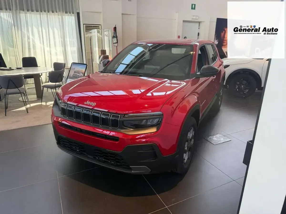 Nuova Jeep Avenger Longitude 101 CV (74 kW) 2026 Rosso SUV