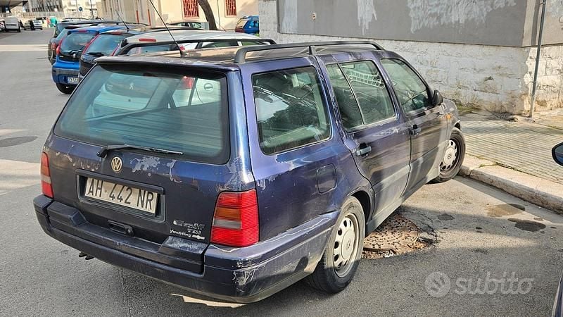 Usata VW Golf III 90 CV (66 kW) 1996 Blu Station wagon