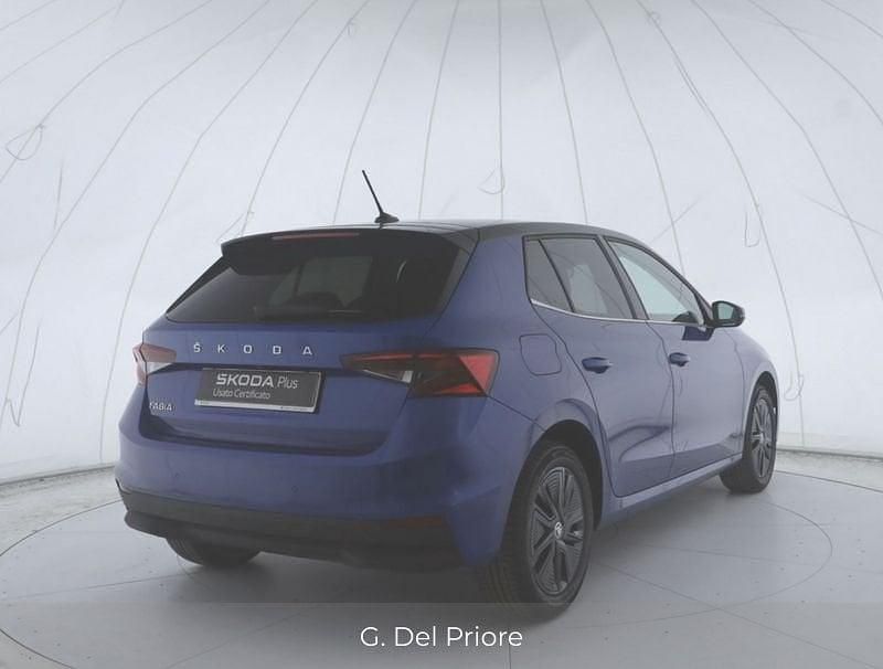 Usata Skoda 110 R Style 110 CV (80 kW) 2022 Blu Berlina