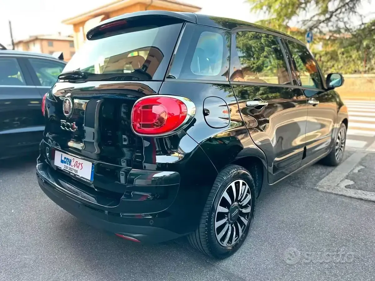 Usata Fiat 500L Lounge 120 CV (88 kW) 2019 Nero Monovolume