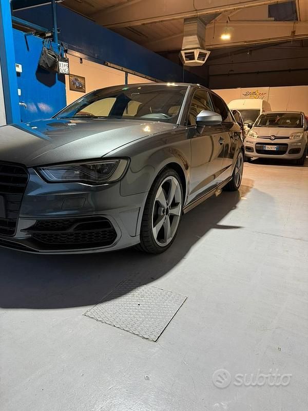 Usata Audi S3 Ambiente 300 CV (220 kW) 2015 Grigio Berlina