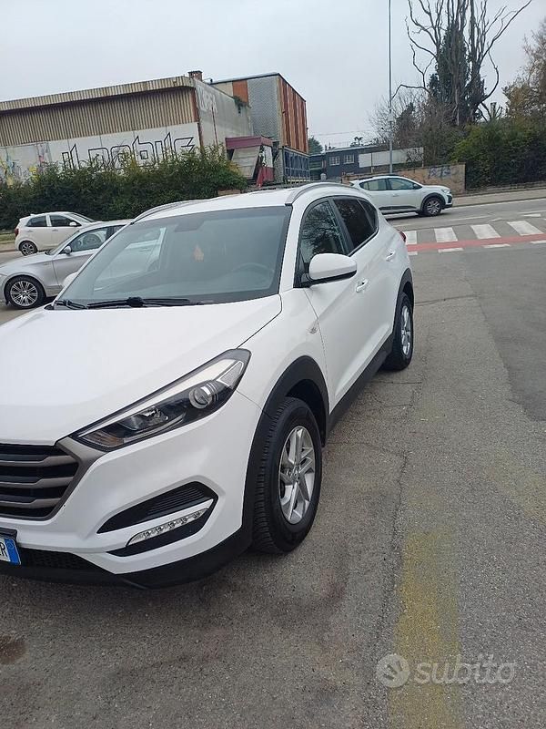 Usata Hyundai Tucson 136 CV (100 kW) 2017 Bianco SUV