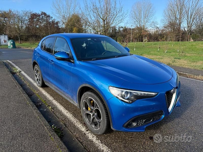 Usata Alfa Romeo Stelvio 210 CV (154 kW) 2020 Blu SUV