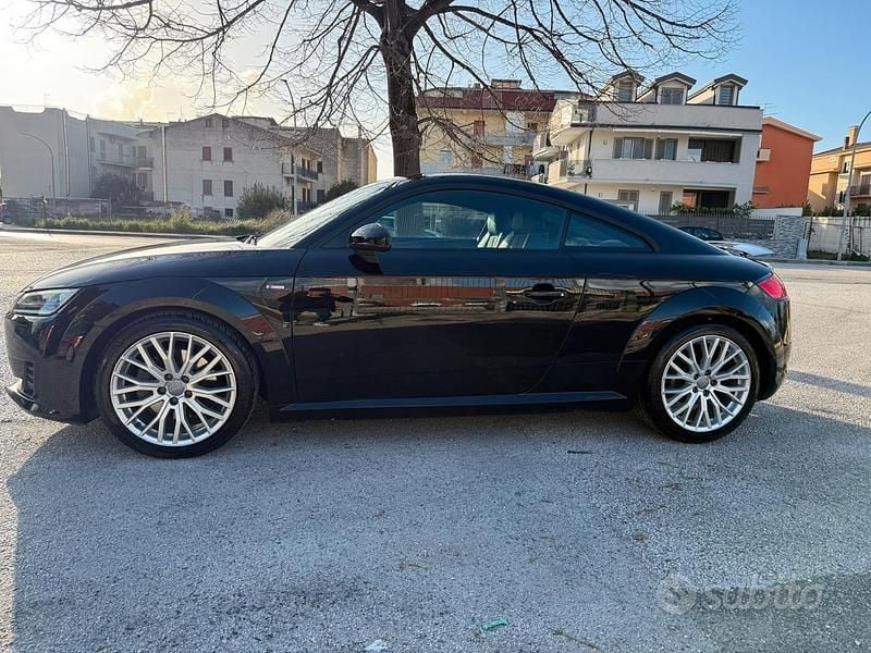 Usata Audi TT S-Line 184 CV (135 kW) 2015 Nero Coupé