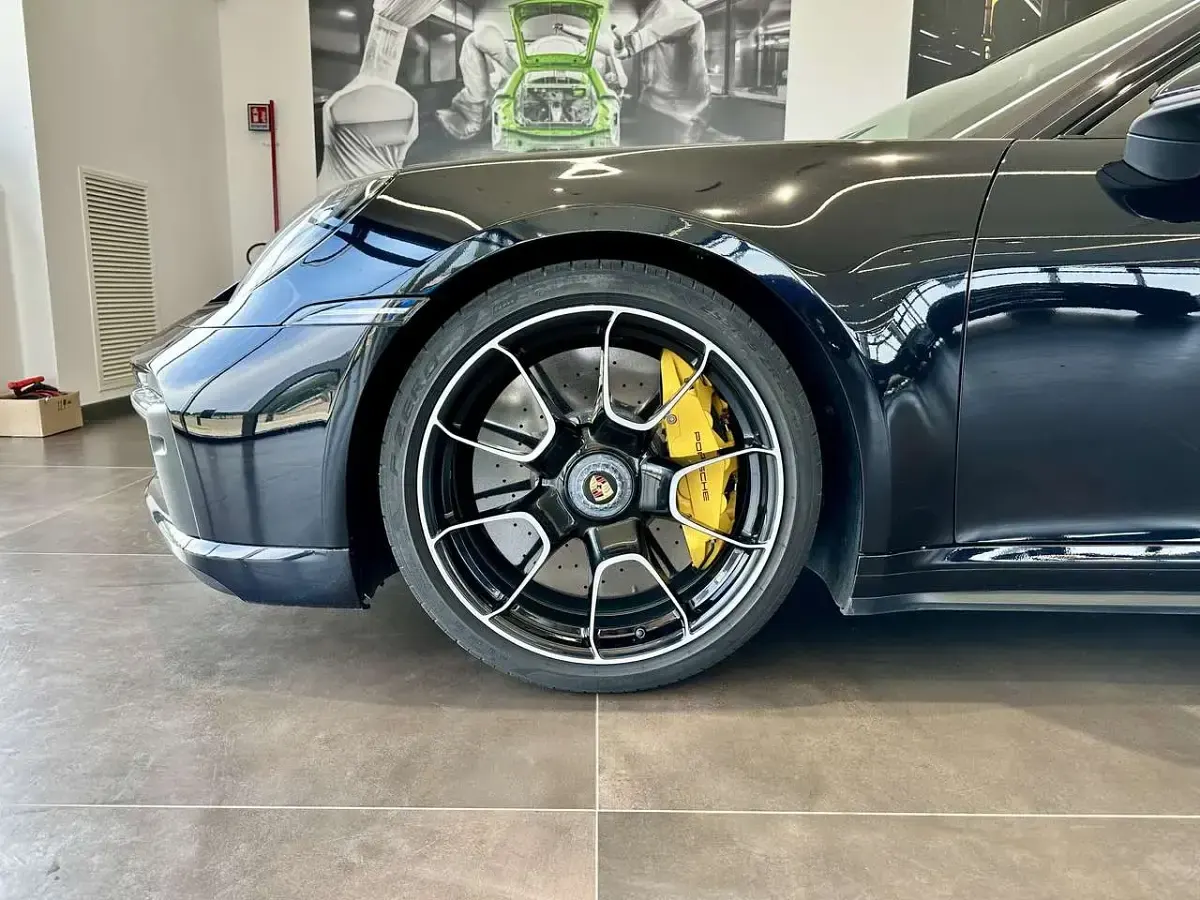 Usata Porsche 911 Turbo S 650 CV (478 kW) 2021 Nero schwarz Coupé