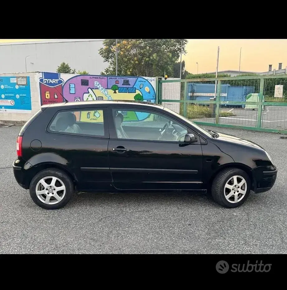 Usata VW Polo 75 CV (55 kW) 2004 Nero Utilitaria