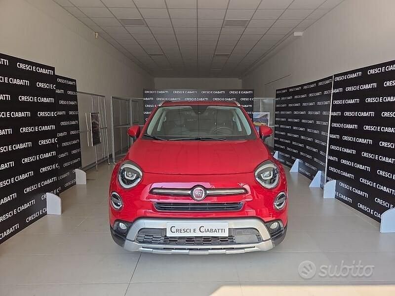 Usata Fiat 500X Cross 120 CV (88 kW) 2020 Rosso SUV