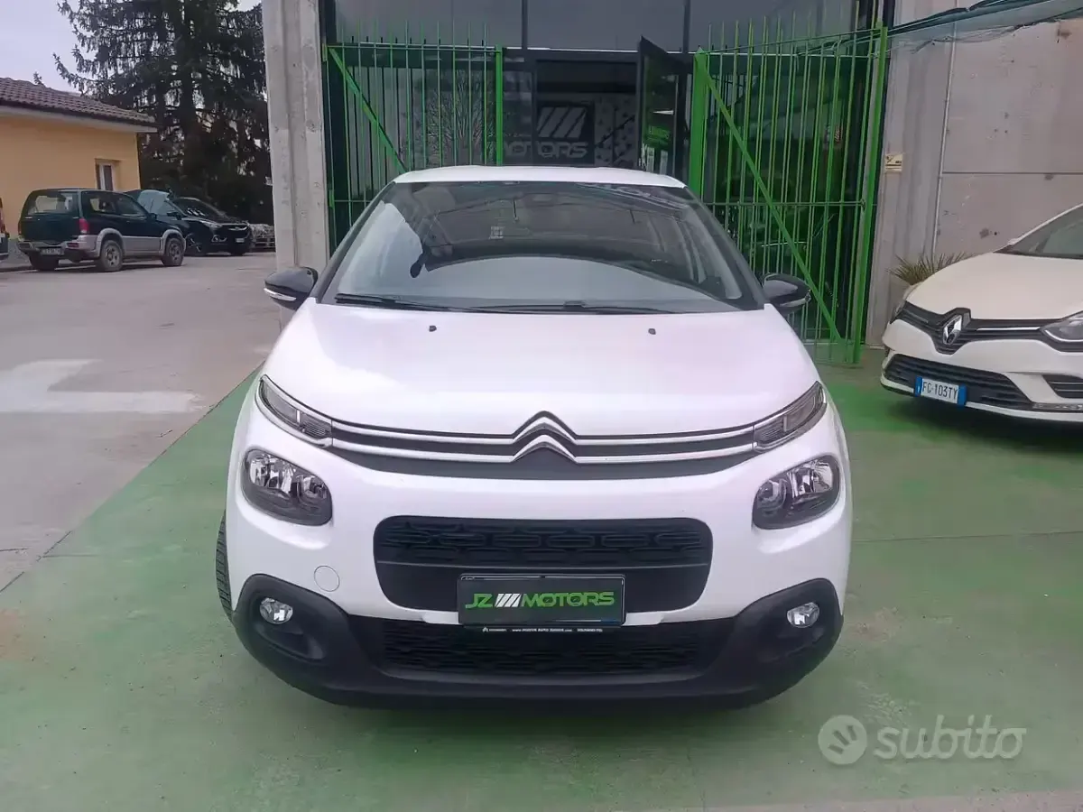 Usata Citroën C3 82 CV (60 kW) 2019 Bianco Utilitaria