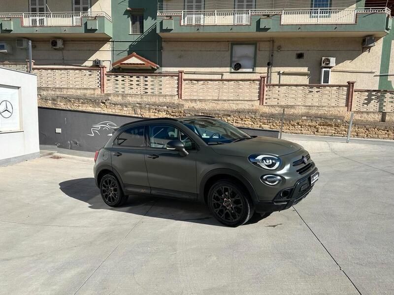 Usata Fiat 500X Cross 120 CV (88 kW) 2019 Verde SUV