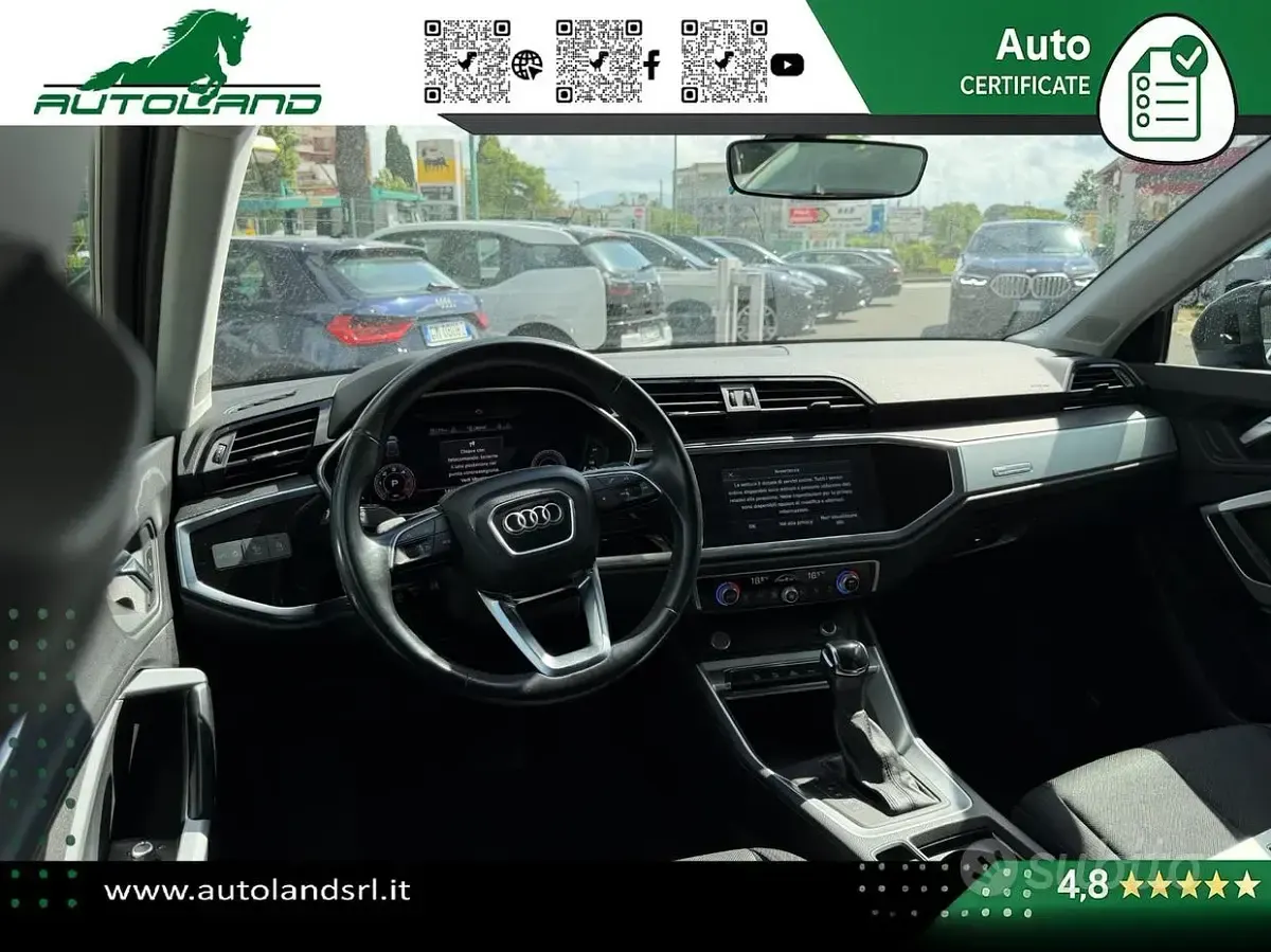 Usata Audi Q3 Advanced 150 CV (110 kW) 2019 Grigio SUV