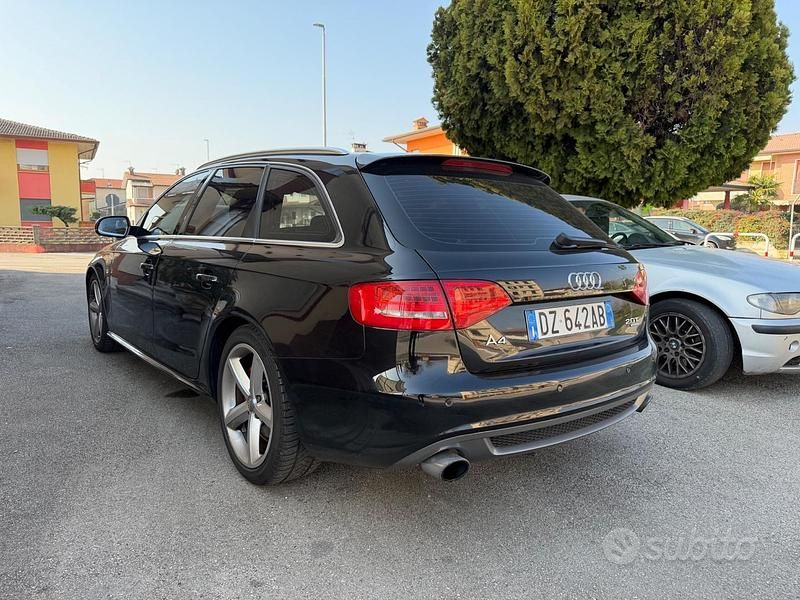 Usata Audi A4 S-Line 211 CV (155 kW) 2009 Nero Station wagon