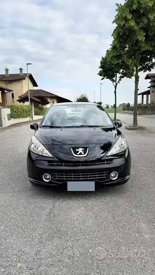 Usata Peugeot 207 95 CV (69 kW) 2008 Nero Berlina
