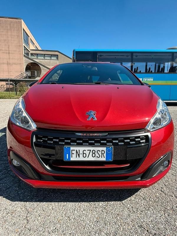 Usata Peugeot 208 GTi 208 CV (152 kW) 2018 Rosso Utilitaria