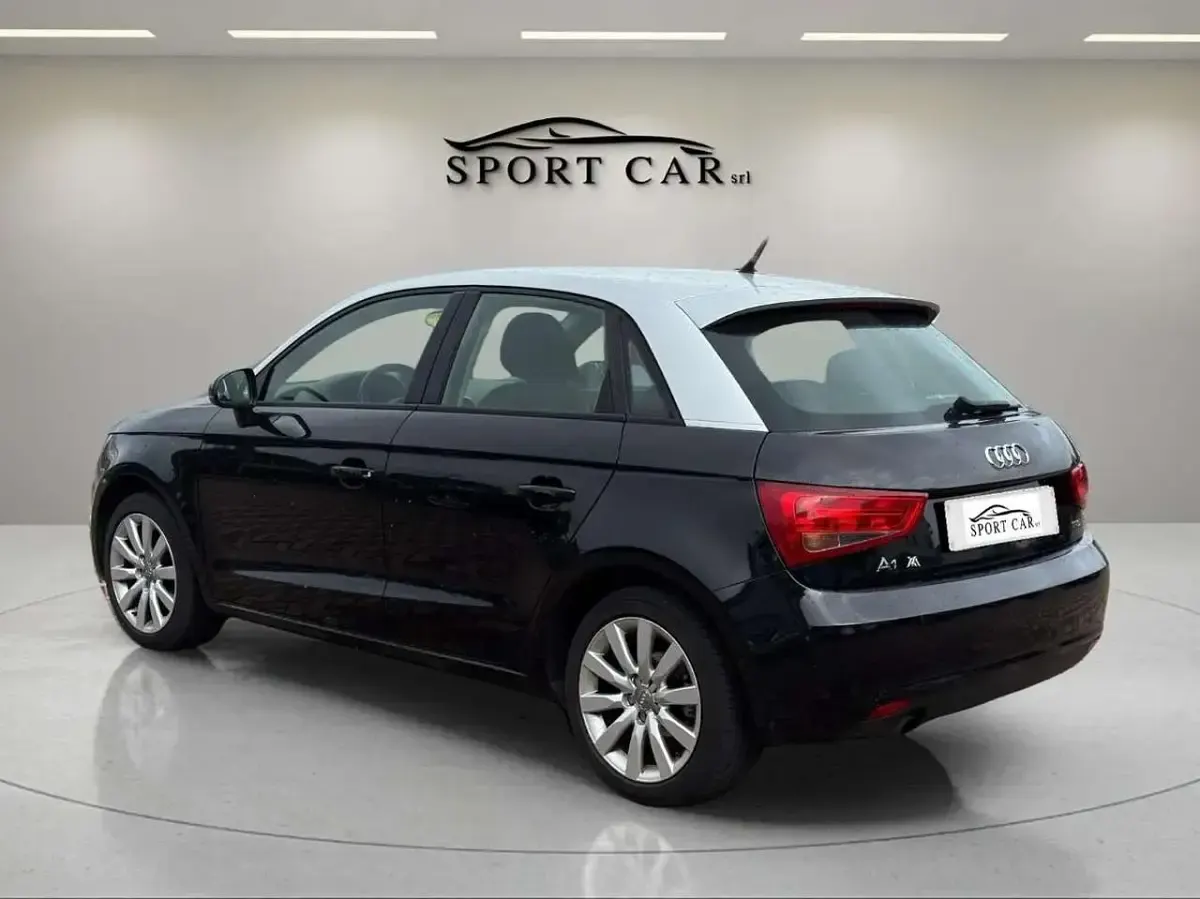 Usata Audi A1 Admired 86 CV (63 kW) 2015 Nero Utilitaria