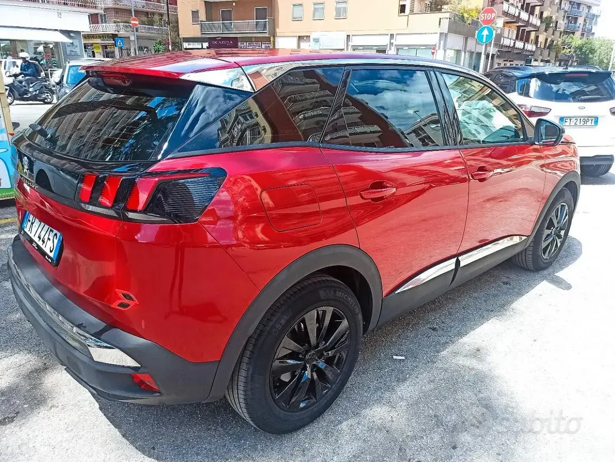 Usata Peugeot 3008 Active 131 CV (96 kW) 2018 Rosso SUV