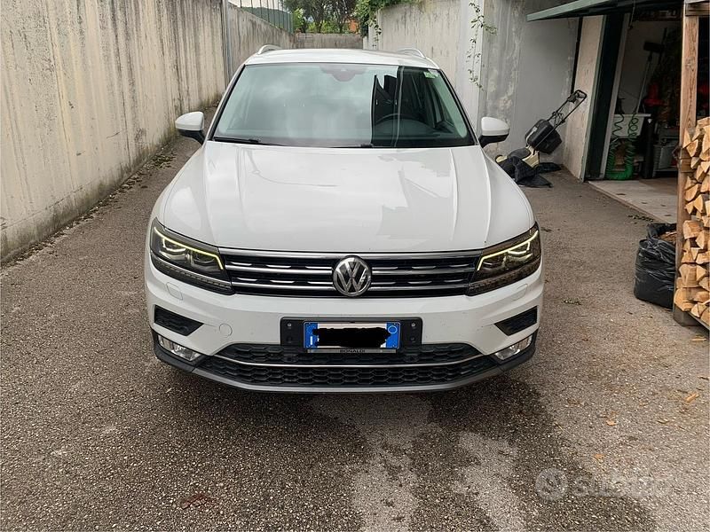 Usata VW Tiguan 150 CV (110 kW) 2017 Bianco SUV
