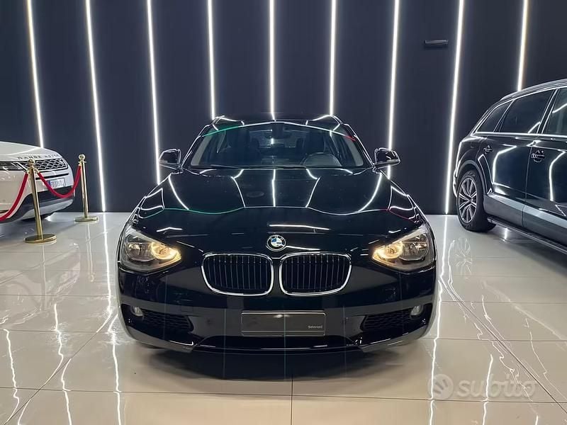 Begagnad BMW 116 Efficient Dynamics 116 HK (85 kW) 2013 Svart Halvkombi