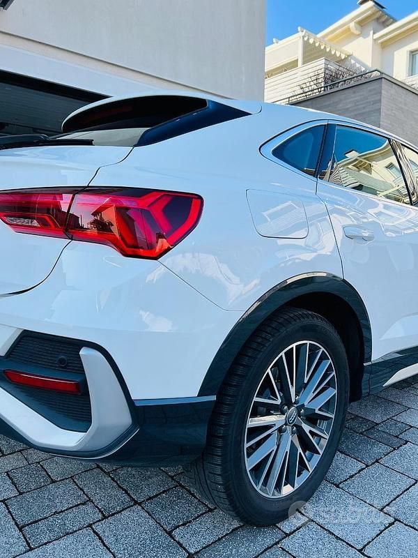 Usata Audi Q3 Sportback S-Line 150 CV (110 kW) 2020 Bianco SUV